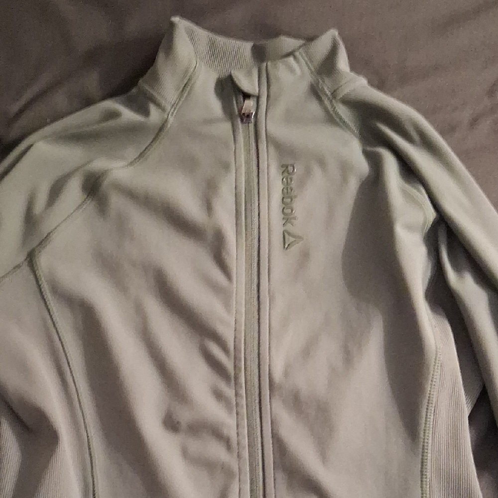 Reebok Women's Light Gray Utility Jacket